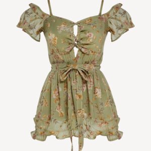 Mediterranean Escape Wrap Dress